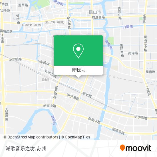 潮歌音乐之坊地图