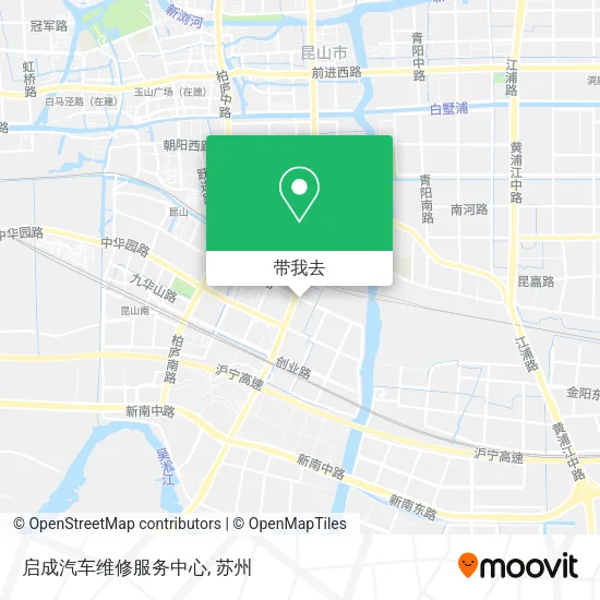 启成汽车维修服务中心地图