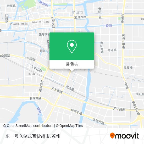东一号仓储式百货超市地图