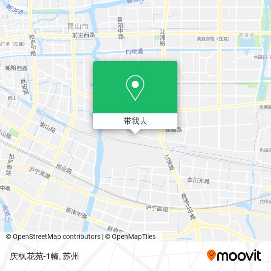 庆枫花苑-1幢地图