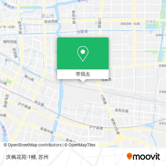 庆枫花苑-1幢地图