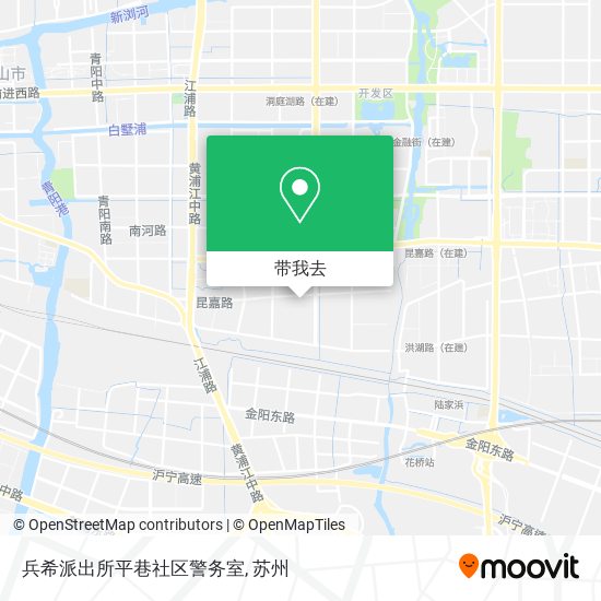 兵希派出所平巷社区警务室地图