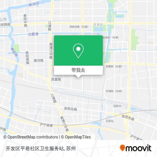 开发区平巷社区卫生服务站地图