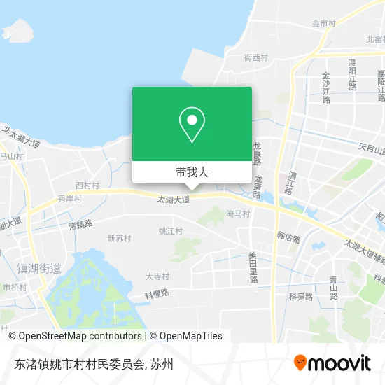 东渚镇姚市村村民委员会地图