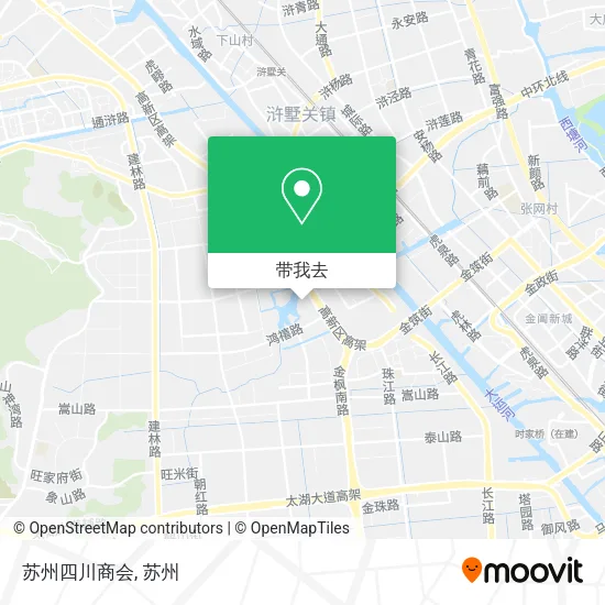 苏州四川商会地图