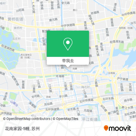 花南家园-5幢地图