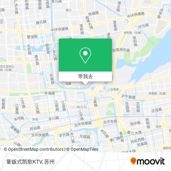 量贩式凯歌KTV地图