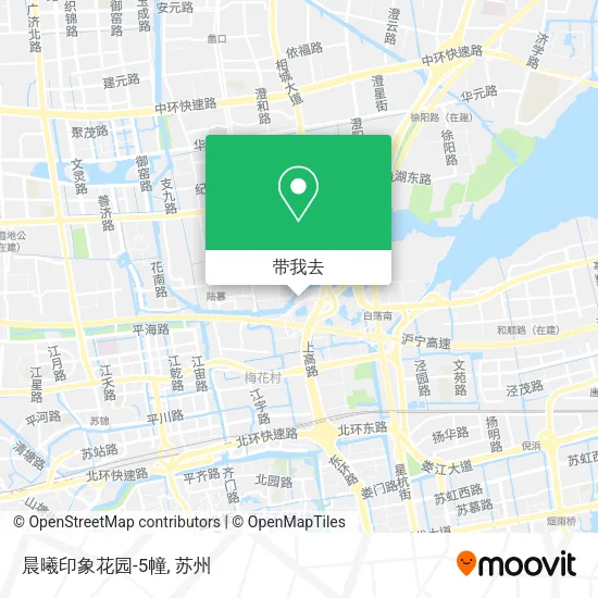 晨曦印象花园-5幢地图