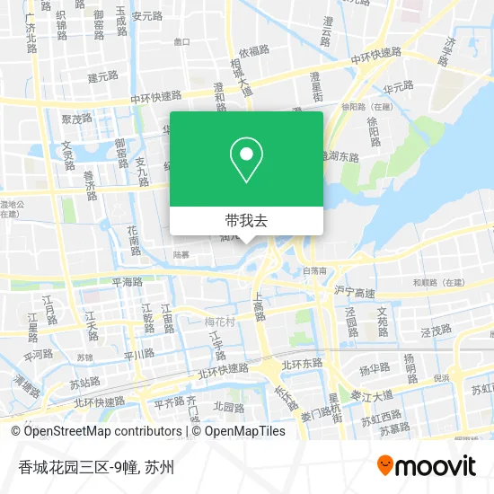 香城花园三区-9幢地图