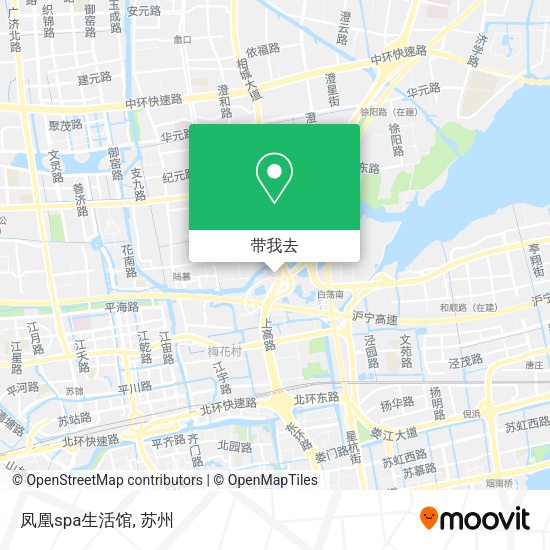 凤凰spa生活馆地图
