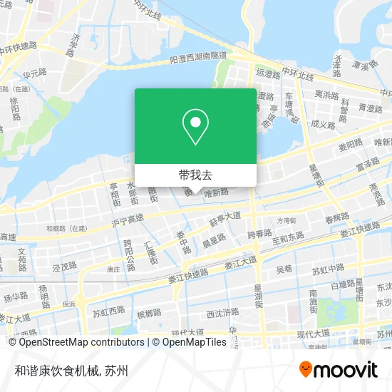 和谐康饮食机械地图