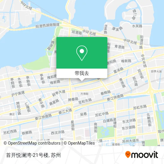 首开悦澜湾-21号楼地图