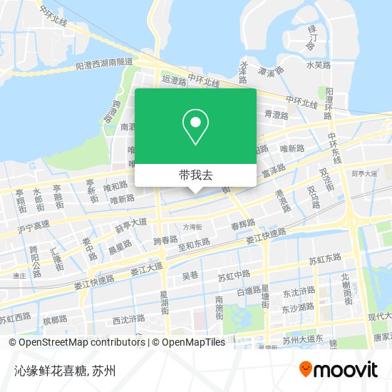 沁缘鲜花喜糖地图