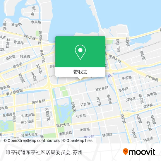 唯亭街道东亭社区居民委员会地图