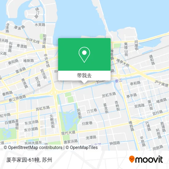 厦亭家园-61幢地图