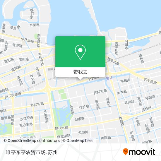 唯亭东亭农贸市场地图