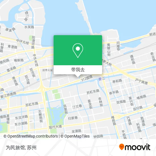 为民旅馆地图