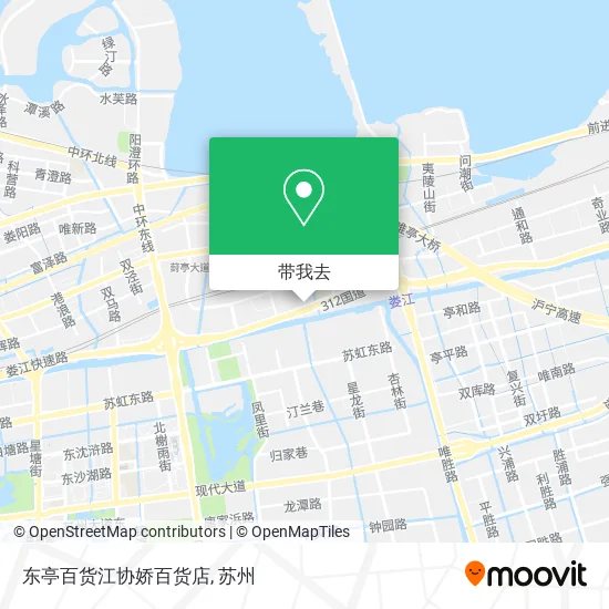 东亭百货江协娇百货店地图