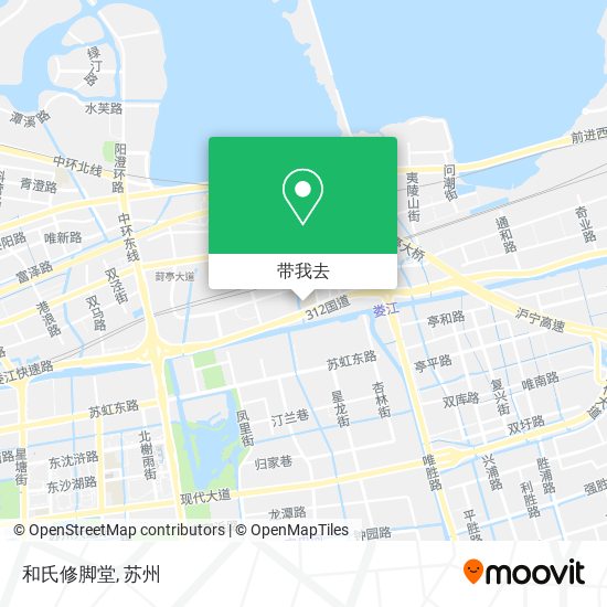和氏修脚堂地图