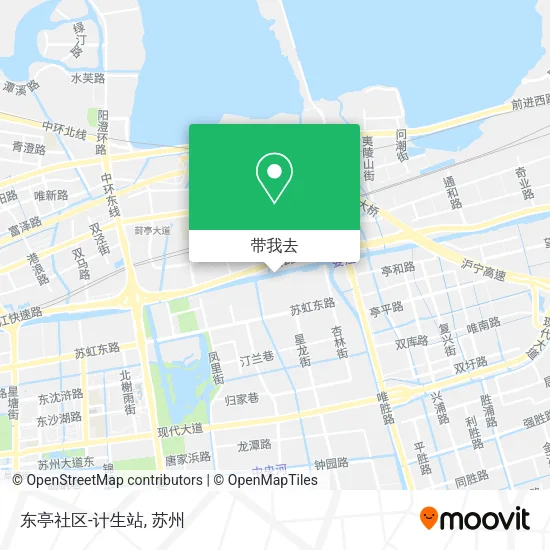 东亭社区-计生站地图