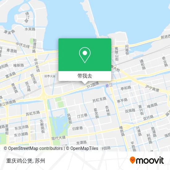 重庆鸡公煲地图