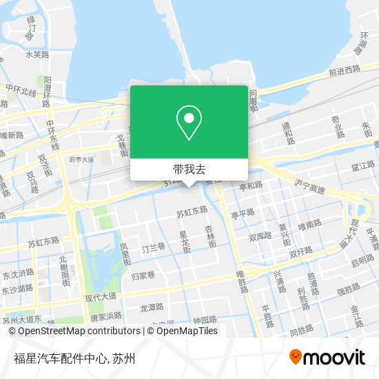 福星汽车配件中心地图