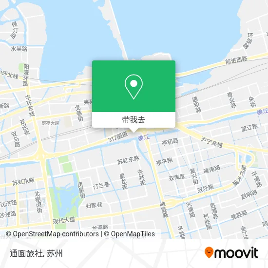 通圆旅社地图