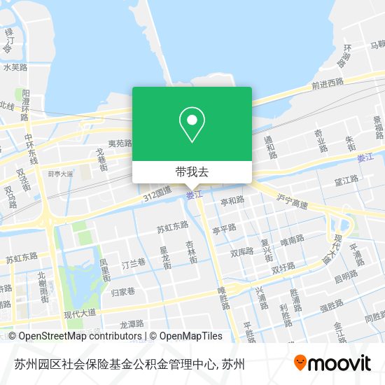 苏州园区社会保险基金公积金管理中心地图