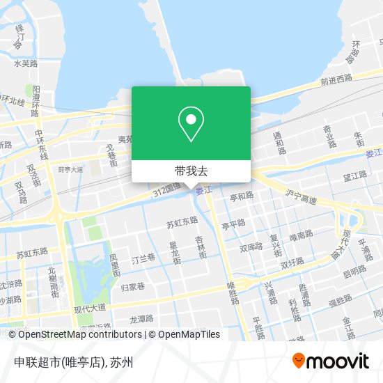 申联超市(唯亭店)地图