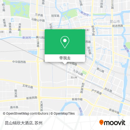 昆山锦欣大酒店地图