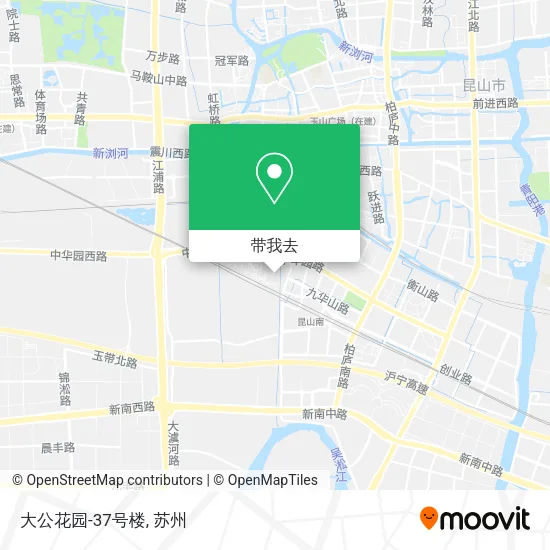 大公花园-37号楼地图