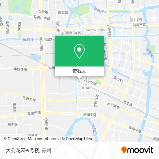 大公花园-9号楼地图