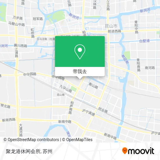 聚龙港休闲会所地图