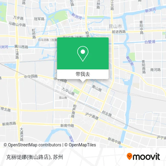 克丽缇娜(衡山路店)地图