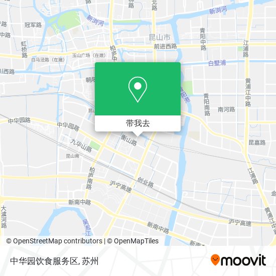 中华园饮食服务区地图