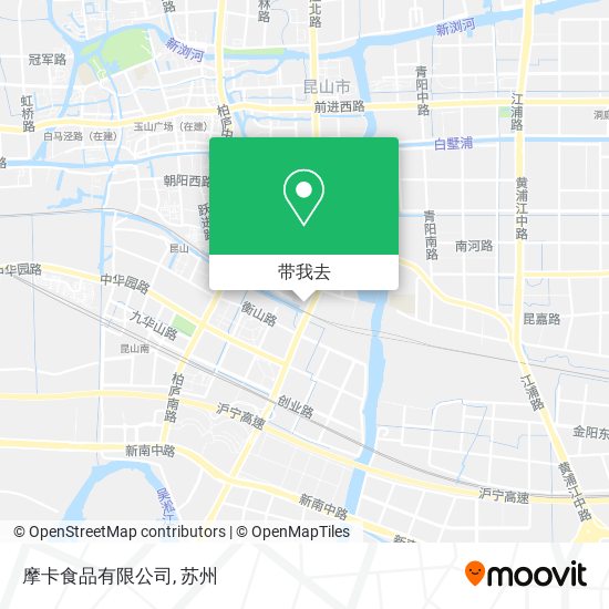 摩卡食品有限公司地图