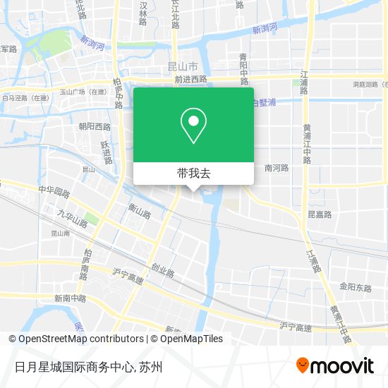 日月星城国际商务中心地图