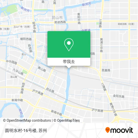 圆明东村-16号楼地图