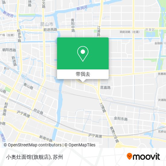 小奥灶面馆(旗舰店)地图