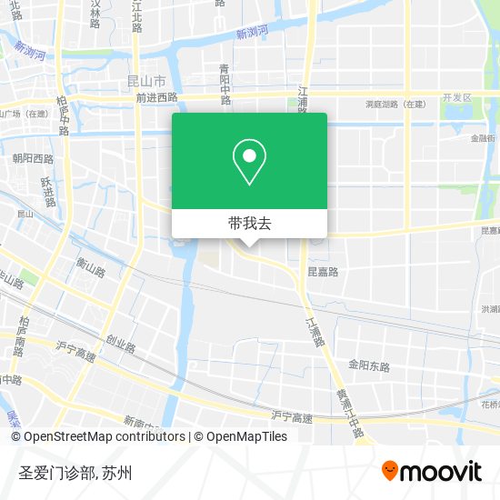 圣爱门诊部地图