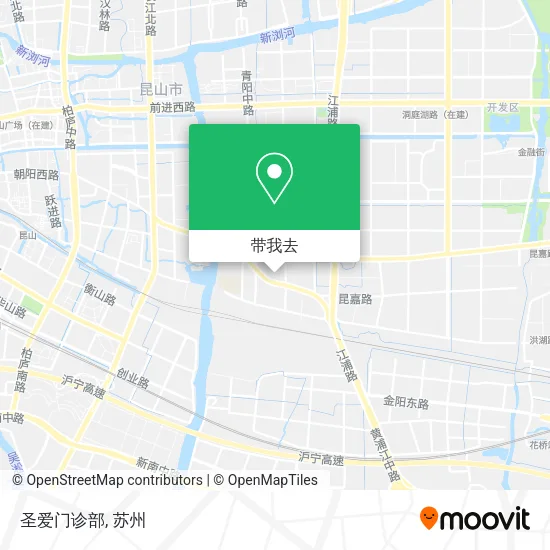 圣爱门诊部地图
