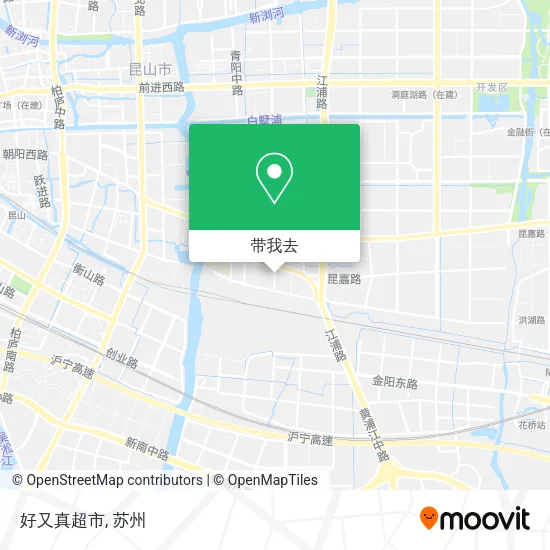 好又真超市地图