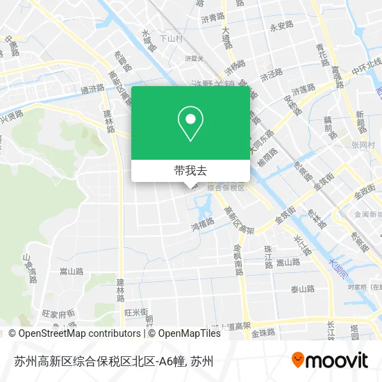 苏州高新区综合保税区北区-A6幢地图
