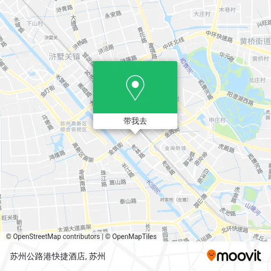 苏州公路港快捷酒店地图
