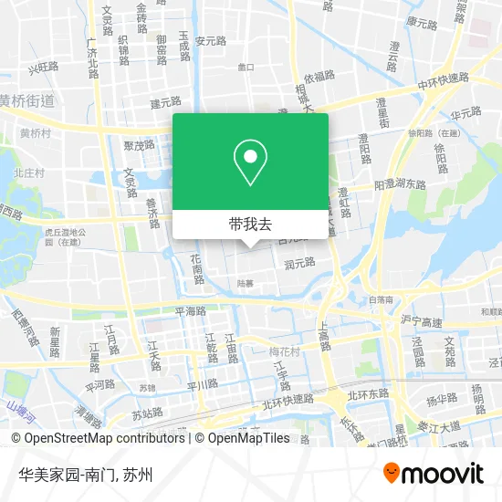 华美家园-南门地图