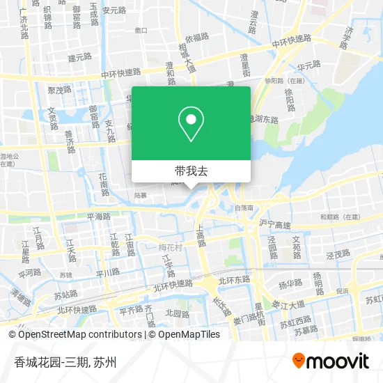 香城花园-三期地图