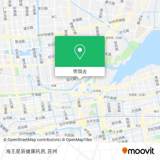海王星辰健康药房地图