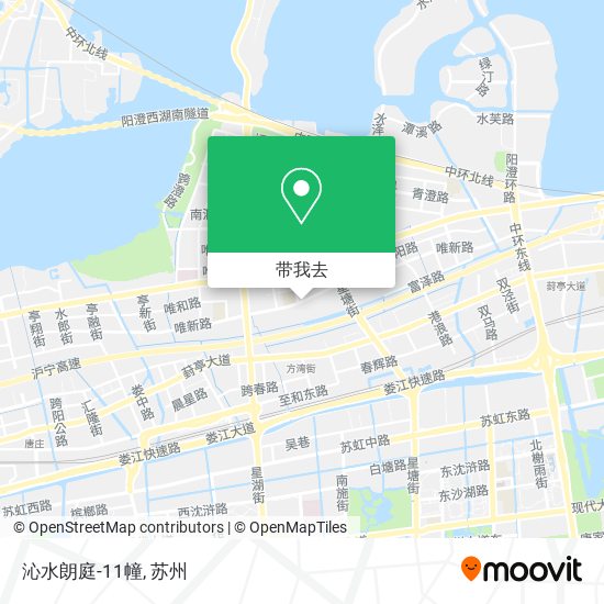 沁水朗庭-11幢地图