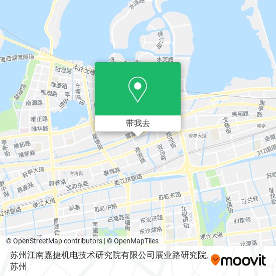 苏州江南嘉捷机电技术研究院有限公司展业路研究院地图