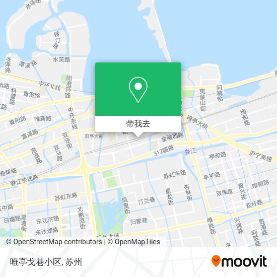 唯亭戈巷小区地图